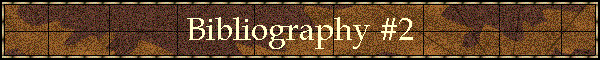 Bibliography #2